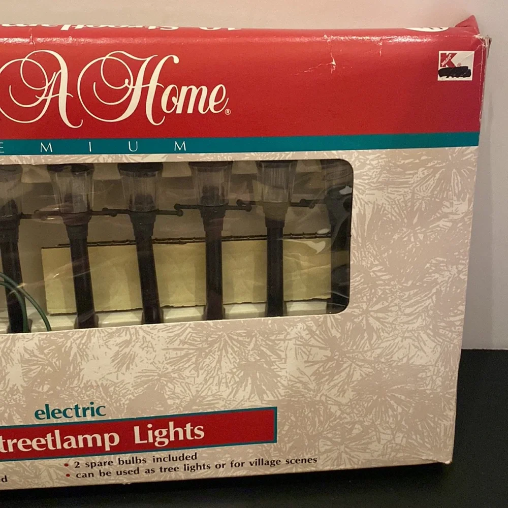 VTG Trim a Home 10 Streetlamp string holiday lights indoor Kmart works